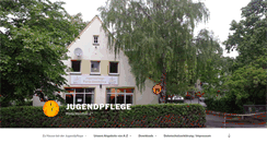 Desktop Screenshot of jugendpflege-porta.de