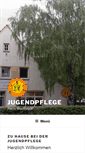 Mobile Screenshot of jugendpflege-porta.de